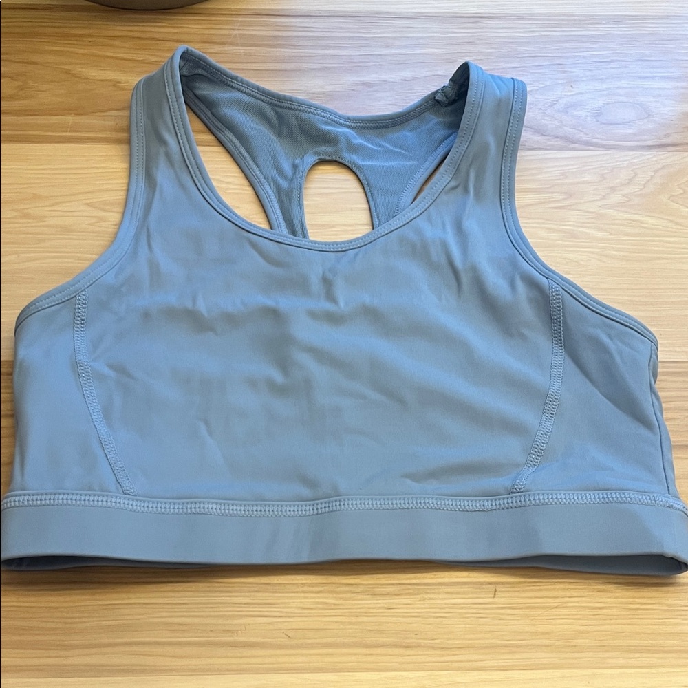 Mono B Light Blue Sports Bra